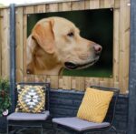 Tuinposter - Textiel banner